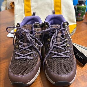 Vionic Women's Athletic Shoes in Brown and Purple
